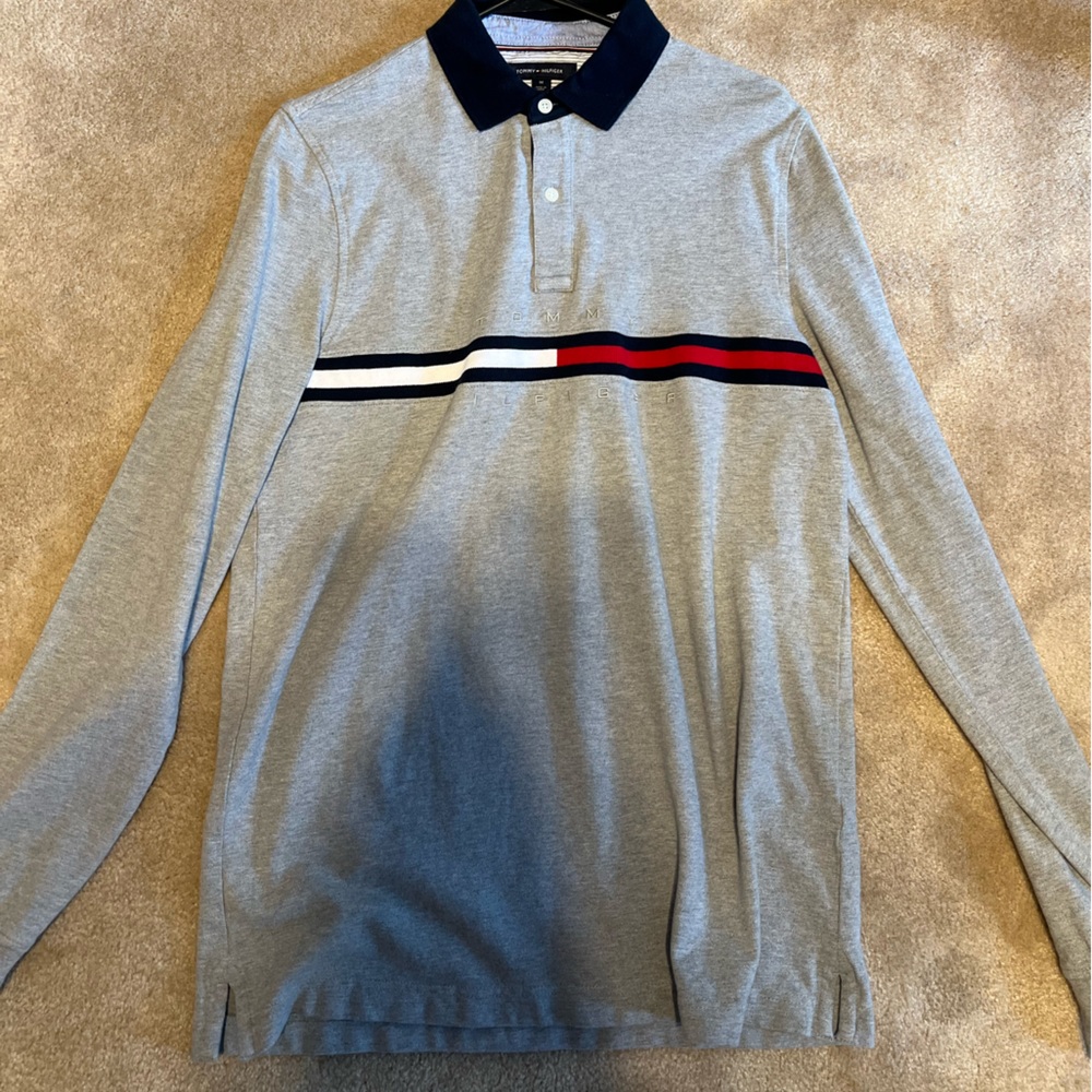 Tommy Hilfiger long sleeve polo shirt